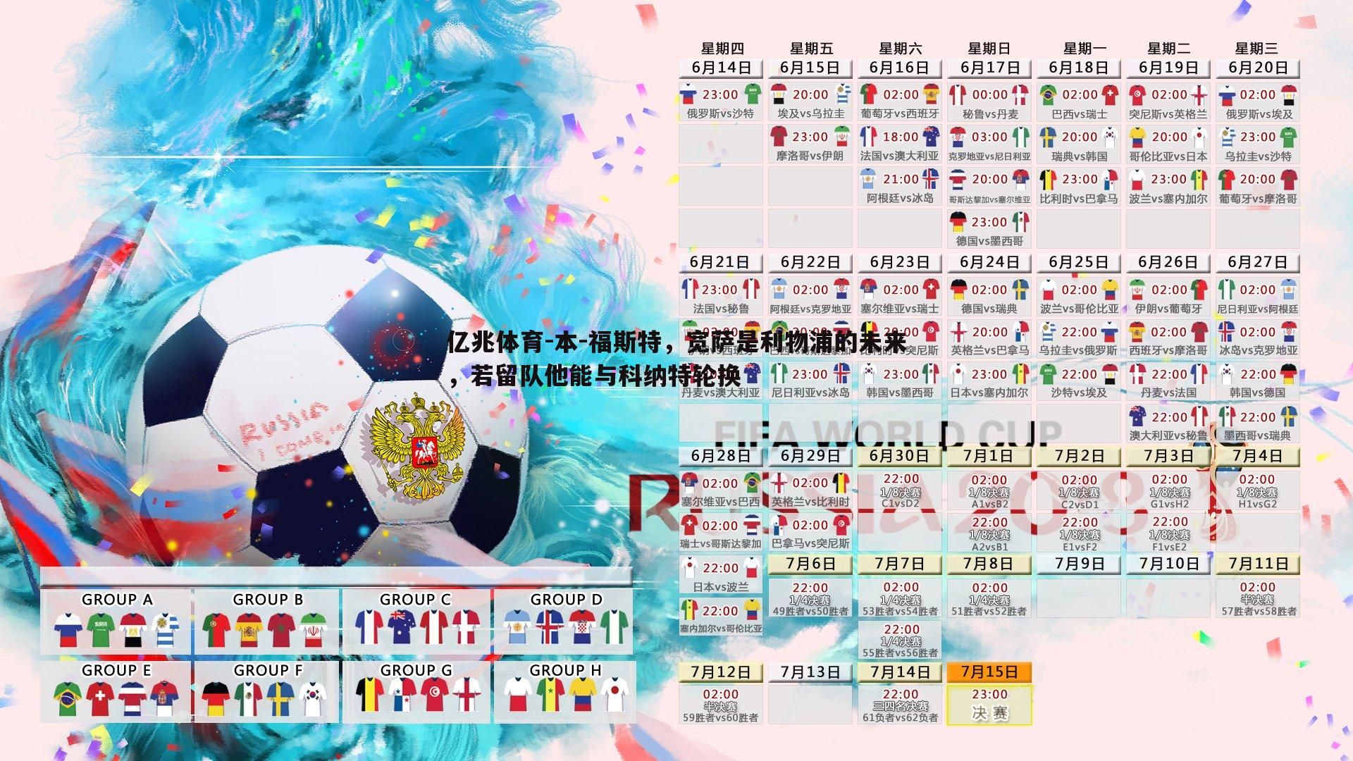 亿兆体育-本-福斯特，宽萨是利物浦的未来，若留队他能与科纳特轮换